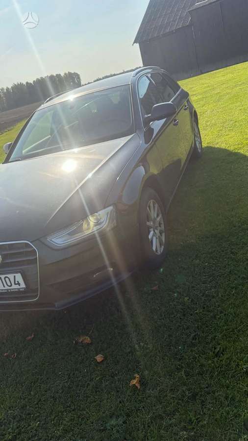 Audi A4 2012 — rear view