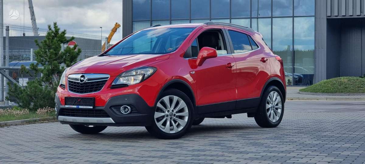 Opel Mokka 2015 — салон