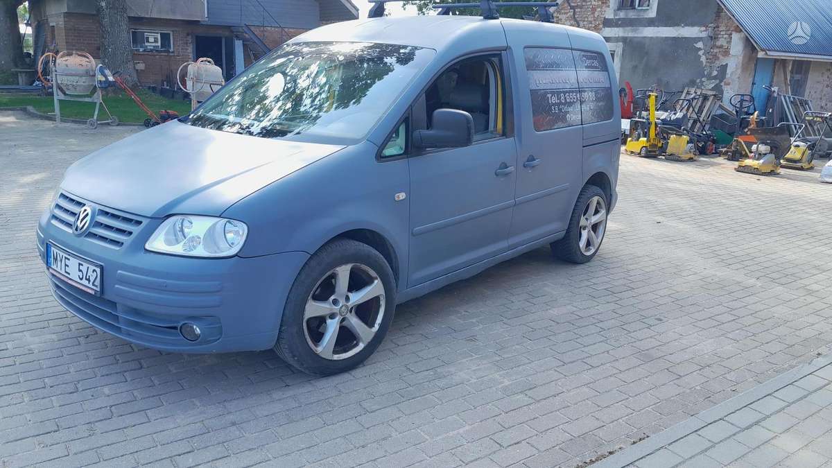 Volkswagen Caddy 2007 — rear view