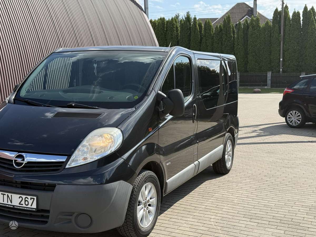 Opel Vivaro 2011 — rear view