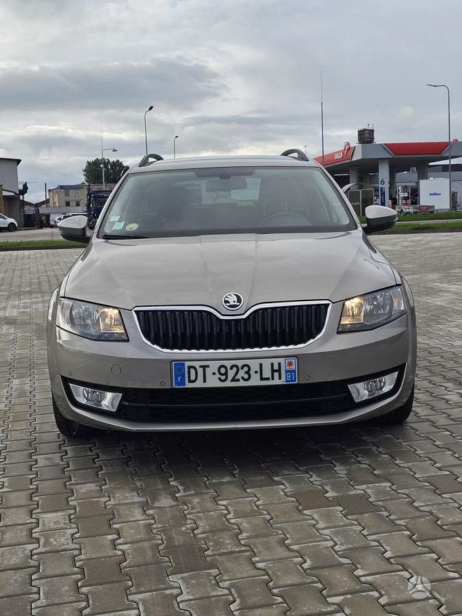 Skoda Octavia 2015 — rear view