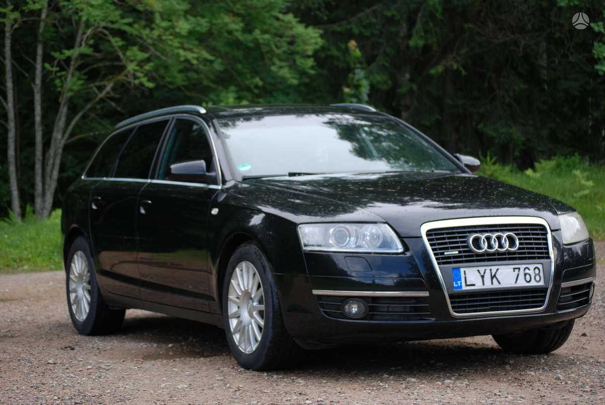Audi A6 2005 — rear view