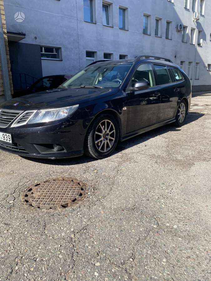 Saab 9-3 2008 — вигляд ззаду