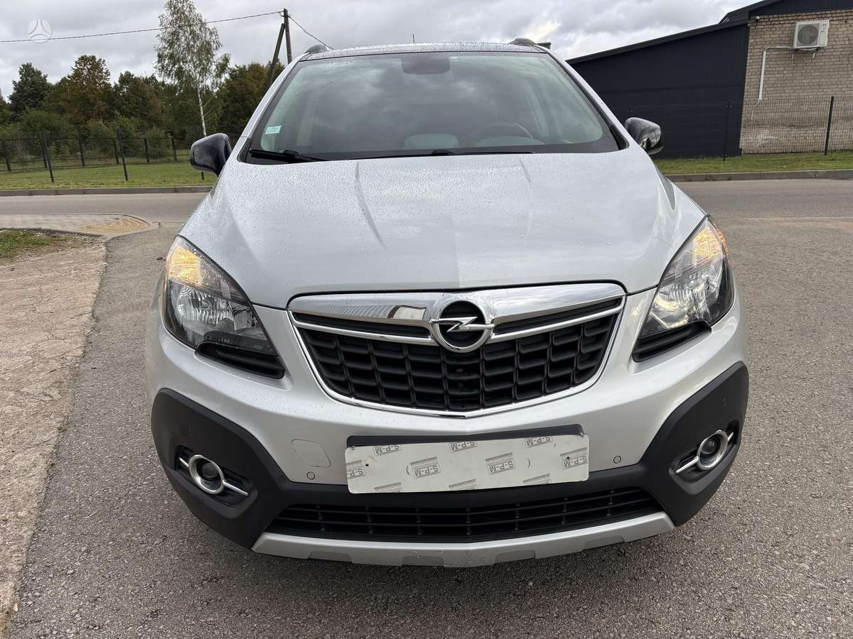 Opel Mokka 2015 — interior