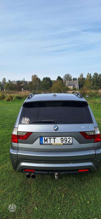 BMW X3 2008 — engine 2993 cm³, 286 HP (210kW)