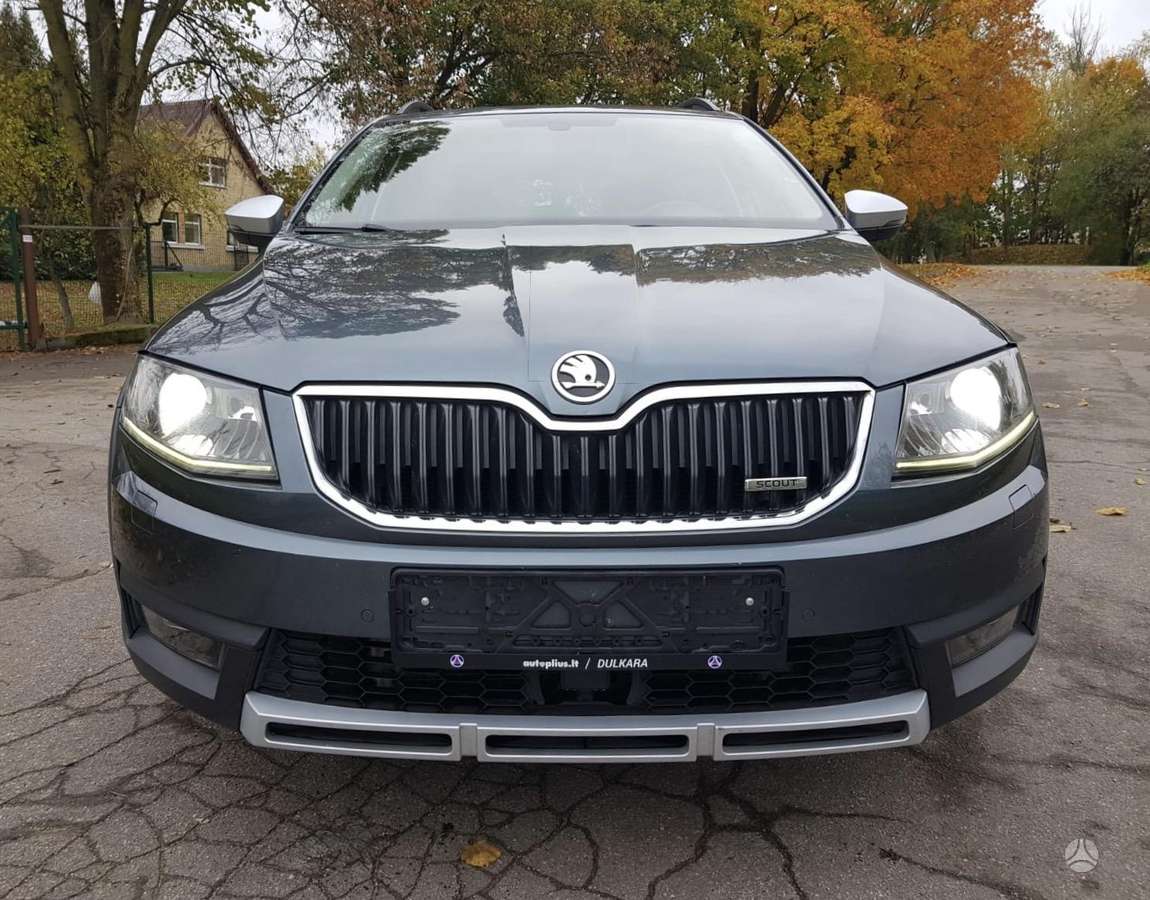 Skoda Octavia 2015 — вигляд ззаду