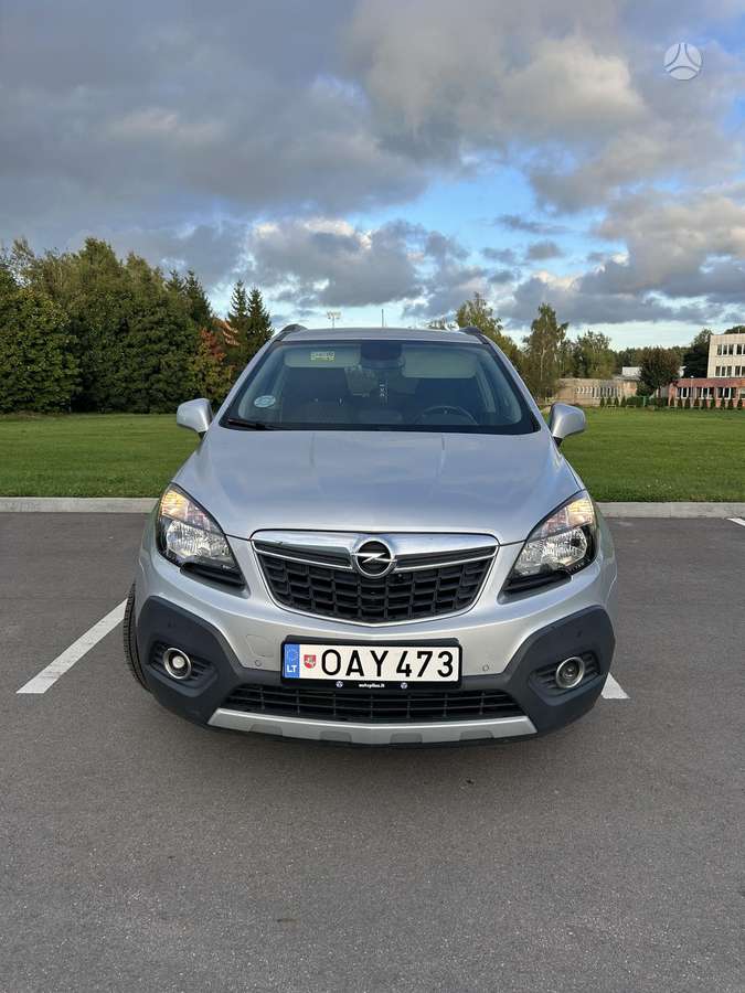 Opel Mokka 2015 — interior