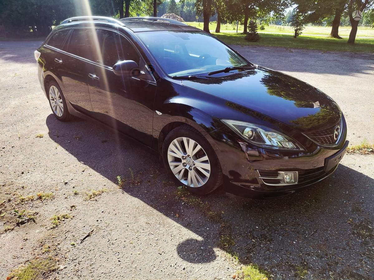 Mazda 6 2008 — вигляд ззаду
