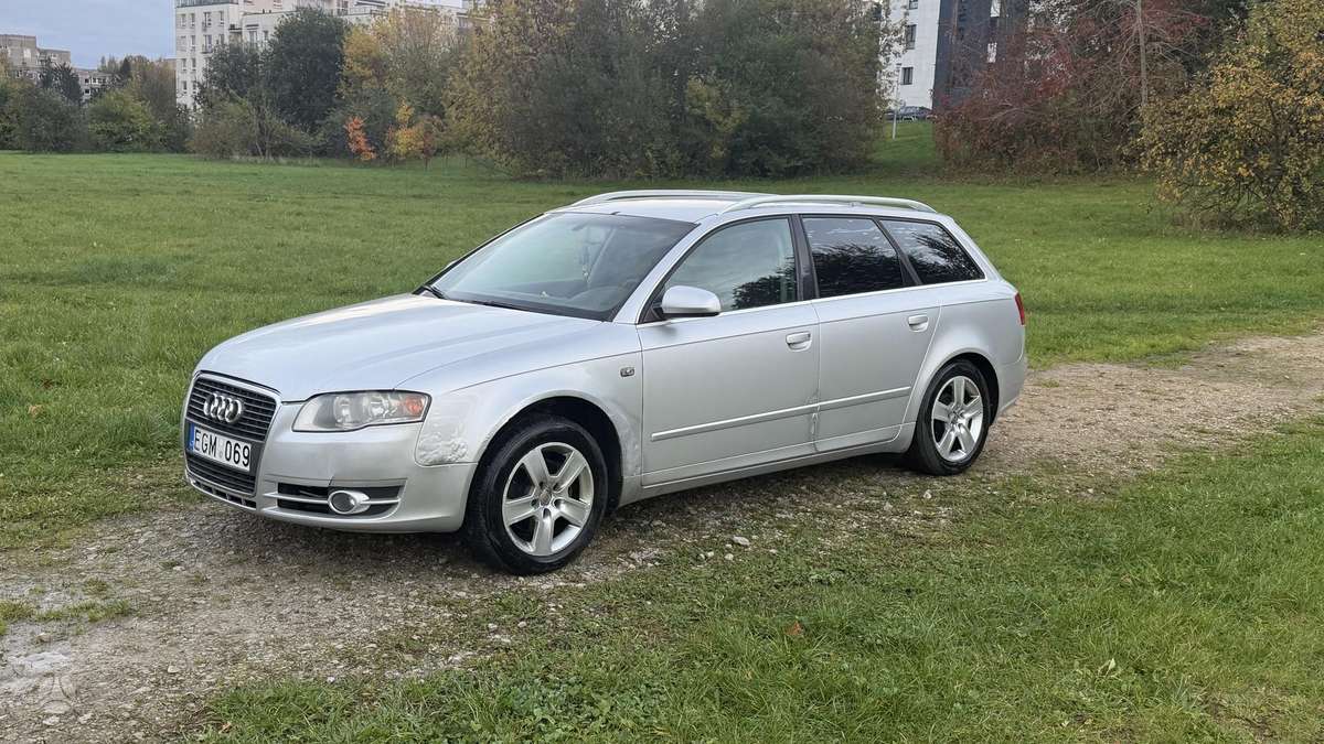 Audi A4 2006 — rear view