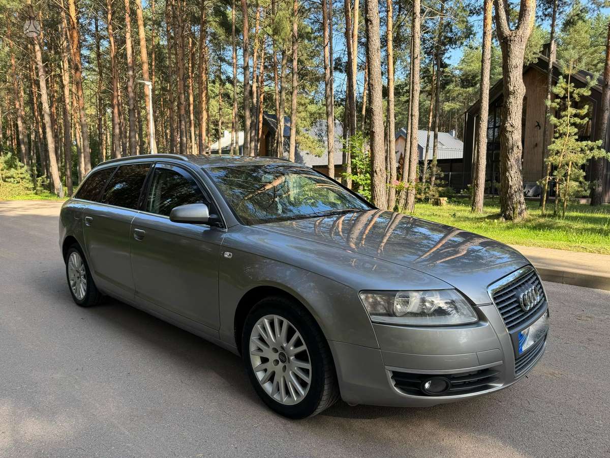 Audi A6 2006 — rear view