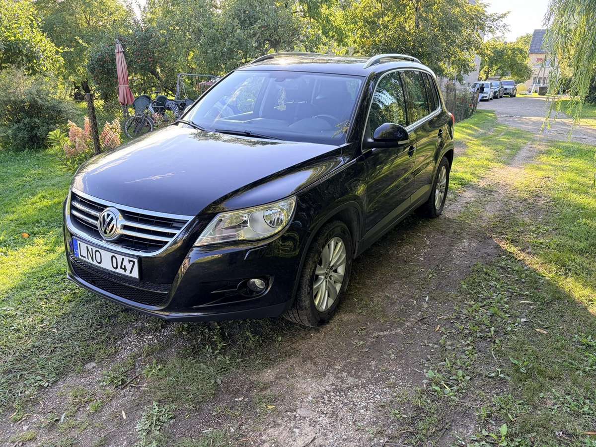 Volkswagen Tiguan 2010 — rear view