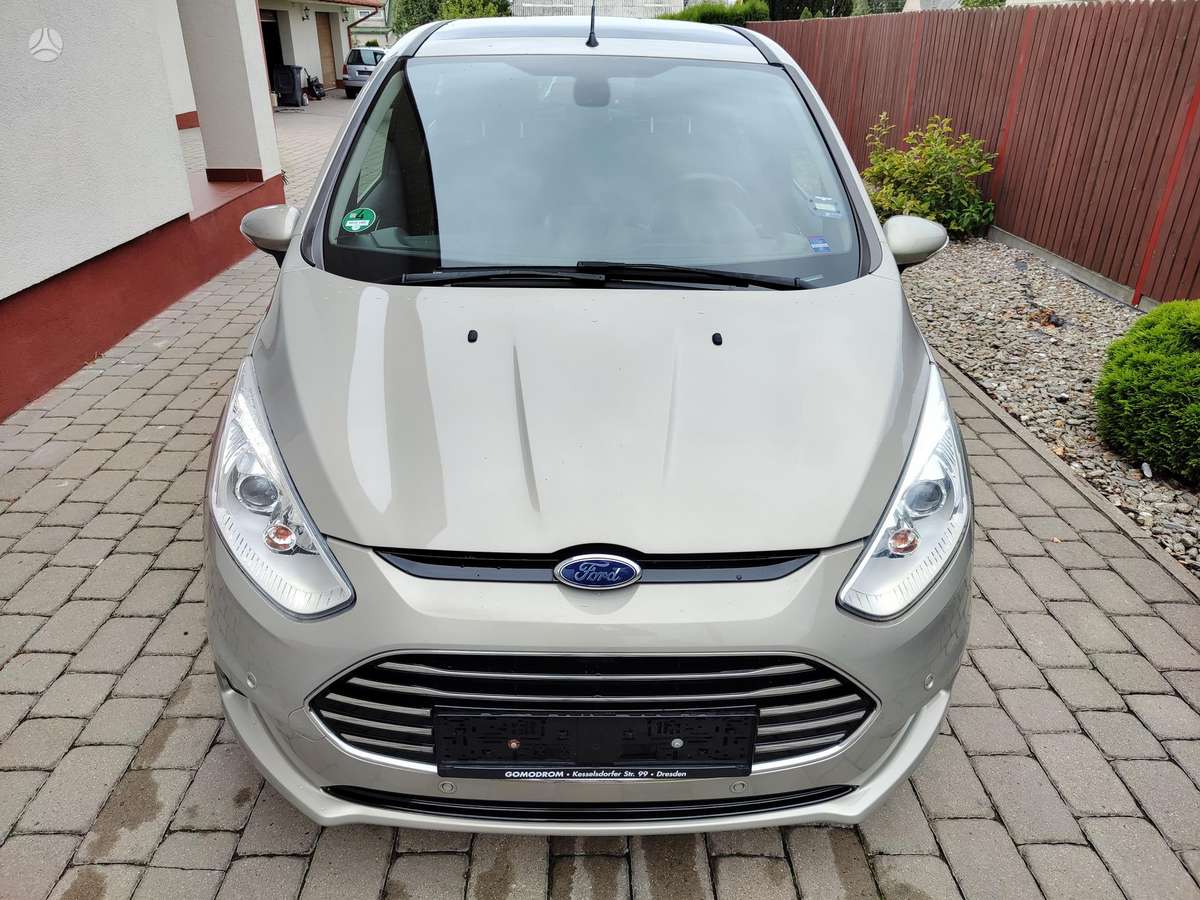 Ford B-MAX 2013 — engine 1596 cm³, 105 HP (77kW)