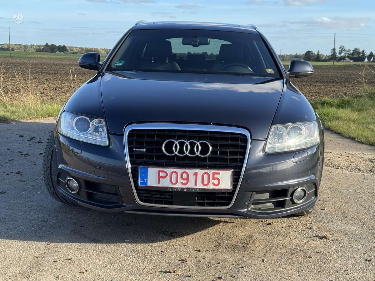 Audi A6 2010 — rear view