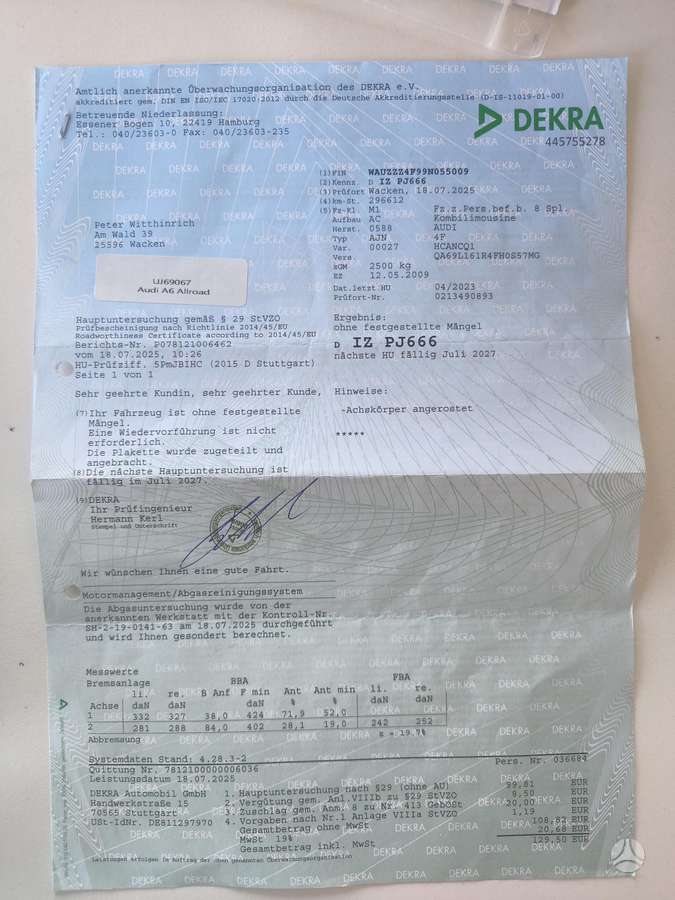 Audi A6 2009 — photo 30