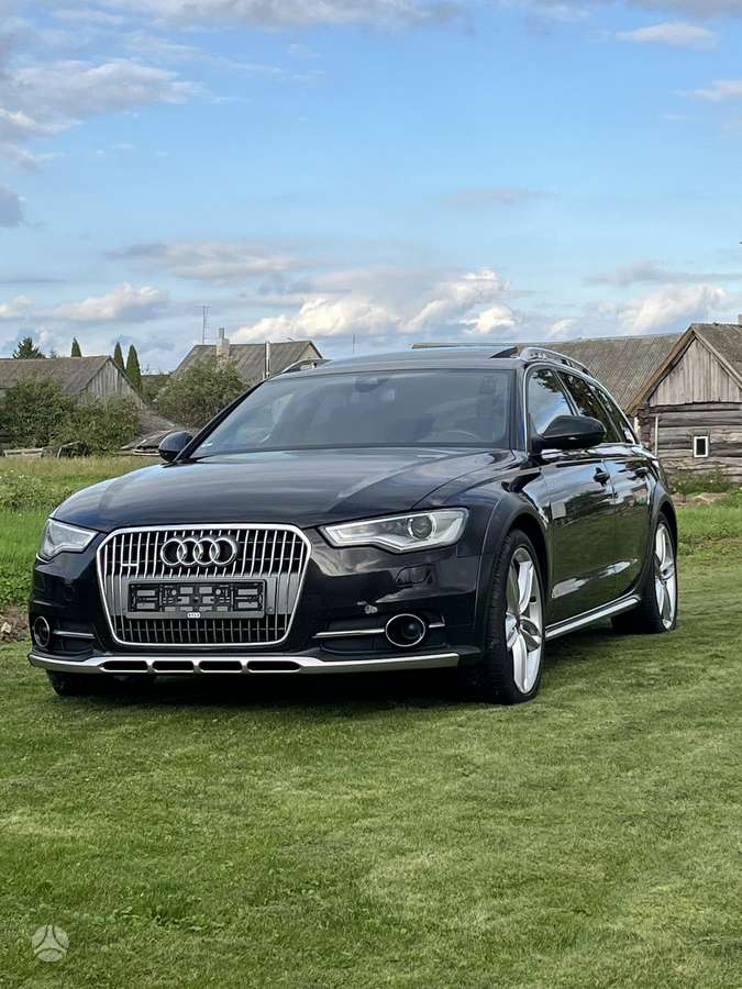 Audi A6 2012 — rear view