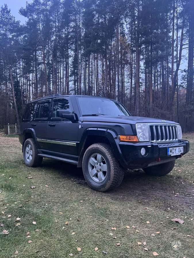 Jeep Commander 2008 — вигляд ззаду