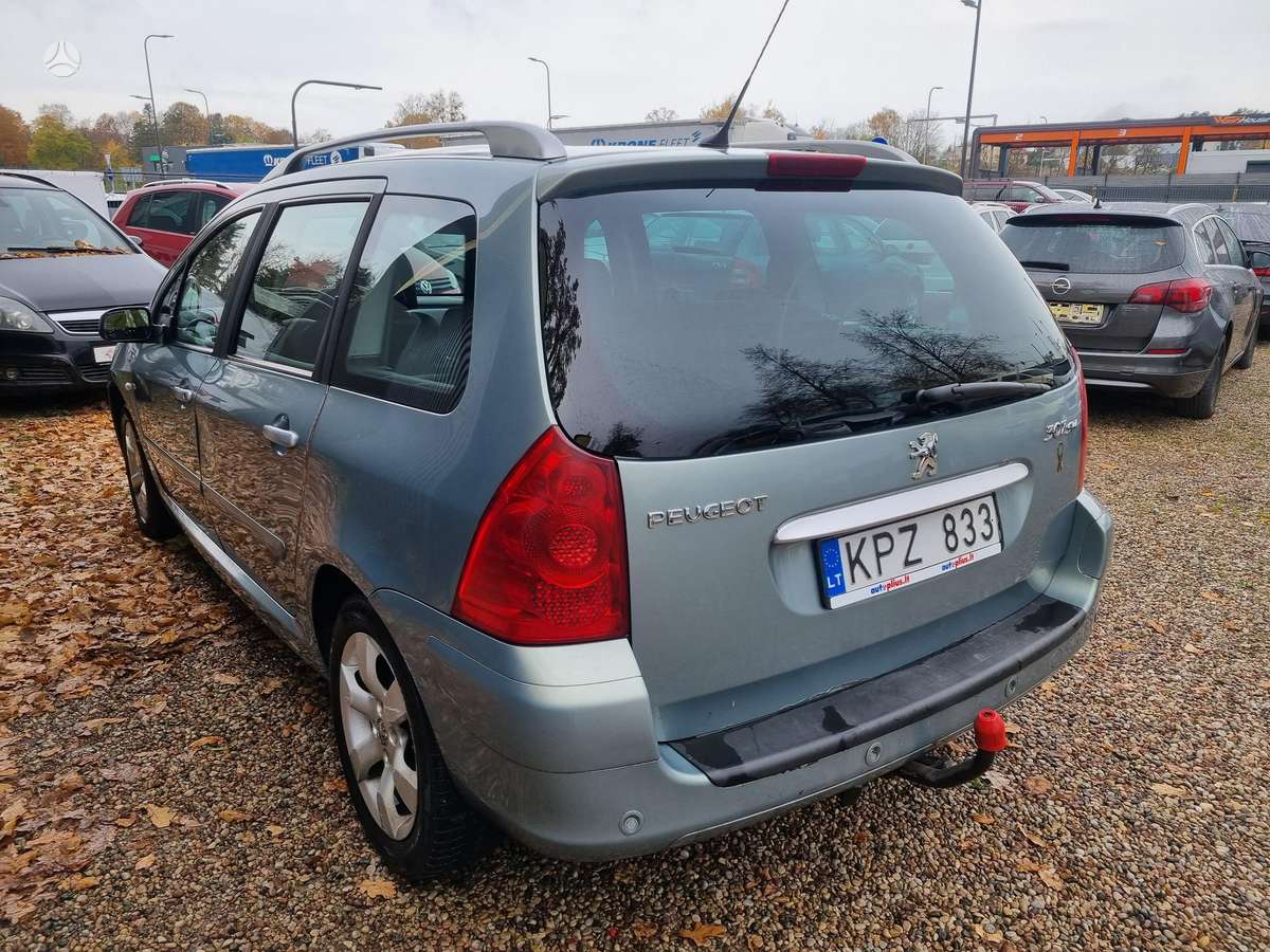 Peugeot 307 2007 — interior