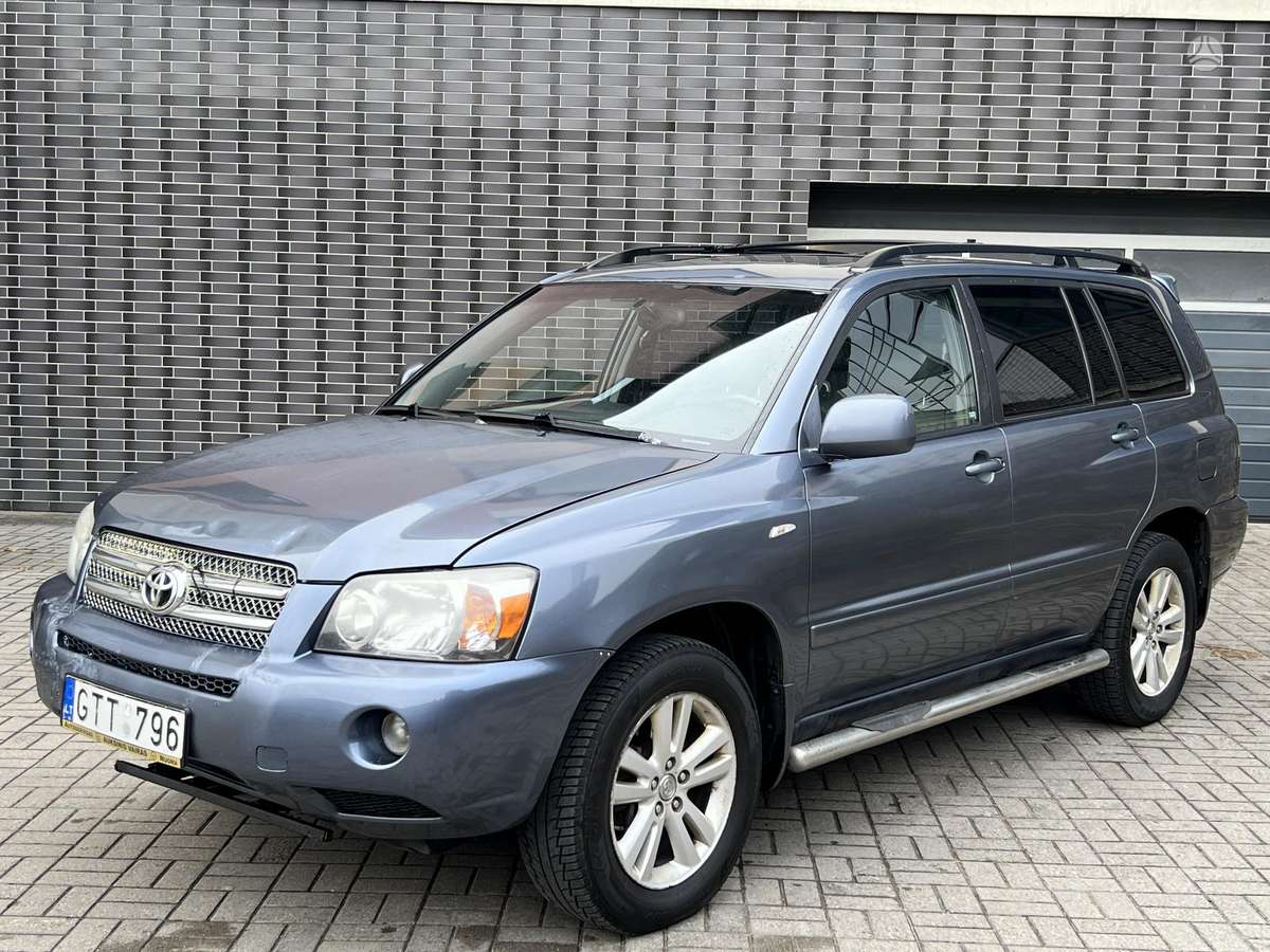Toyota Highlander 2007 — rear view
