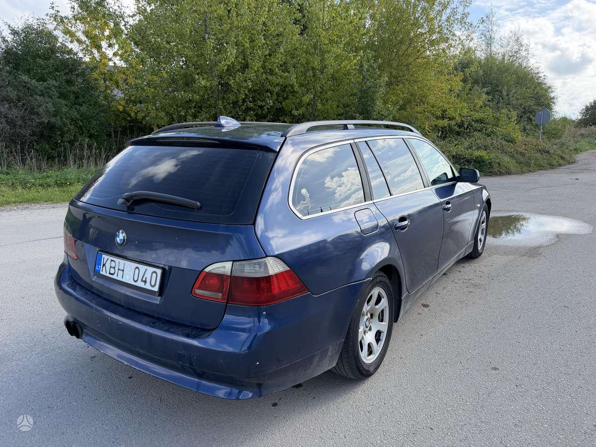 BMW 525 2005 — engine 177 HP (130kW)