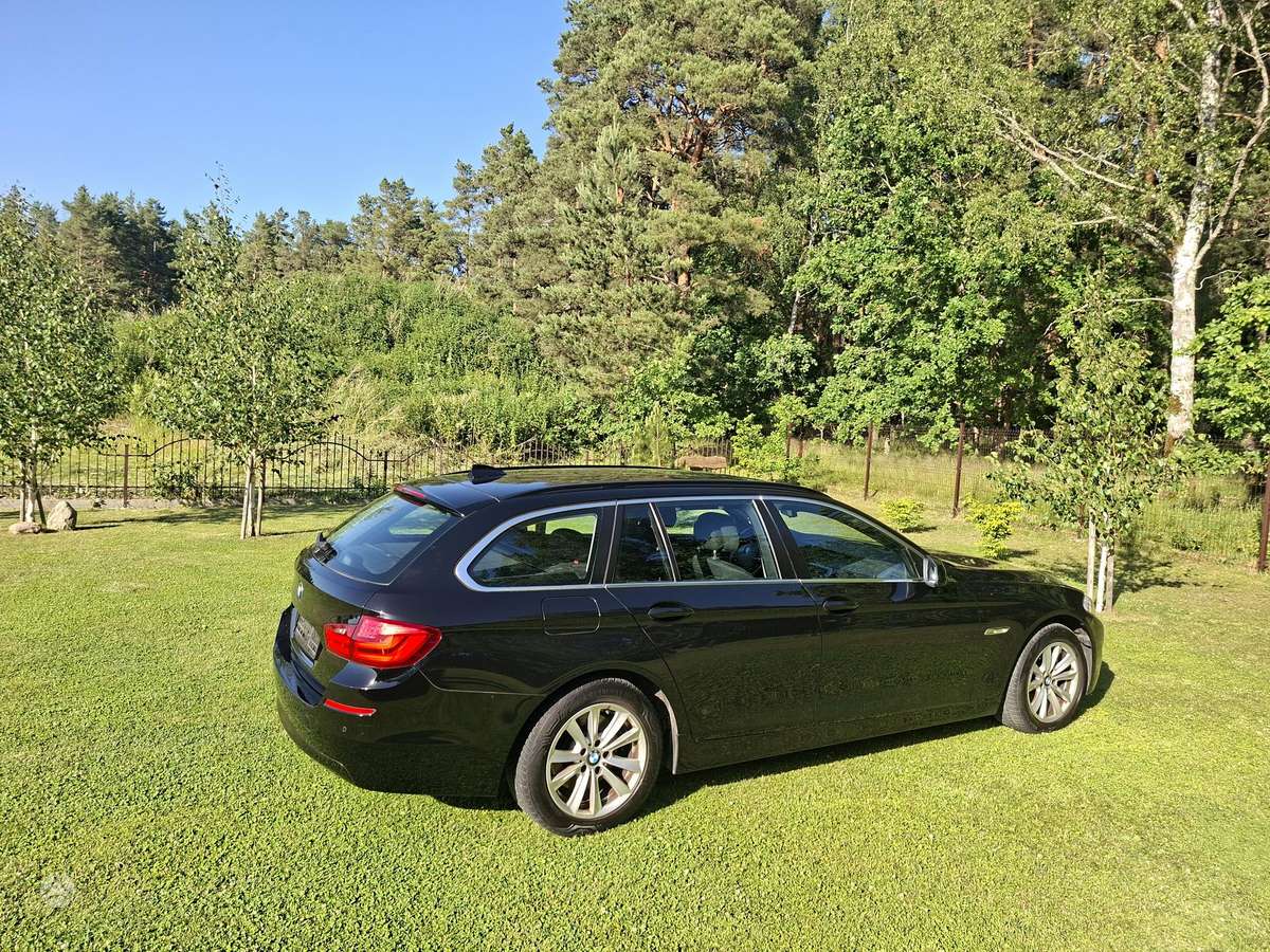 BMW 520 2011 — вигляд ззаду