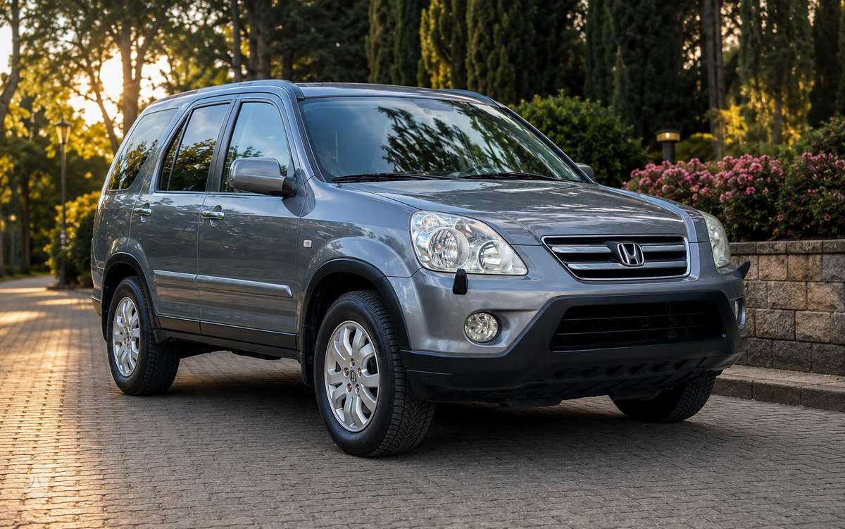 Honda CR-V 2007 — rear view