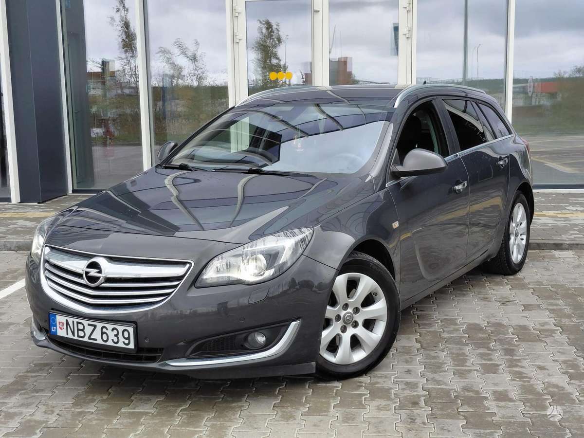 Opel Insignia 2014 — interior