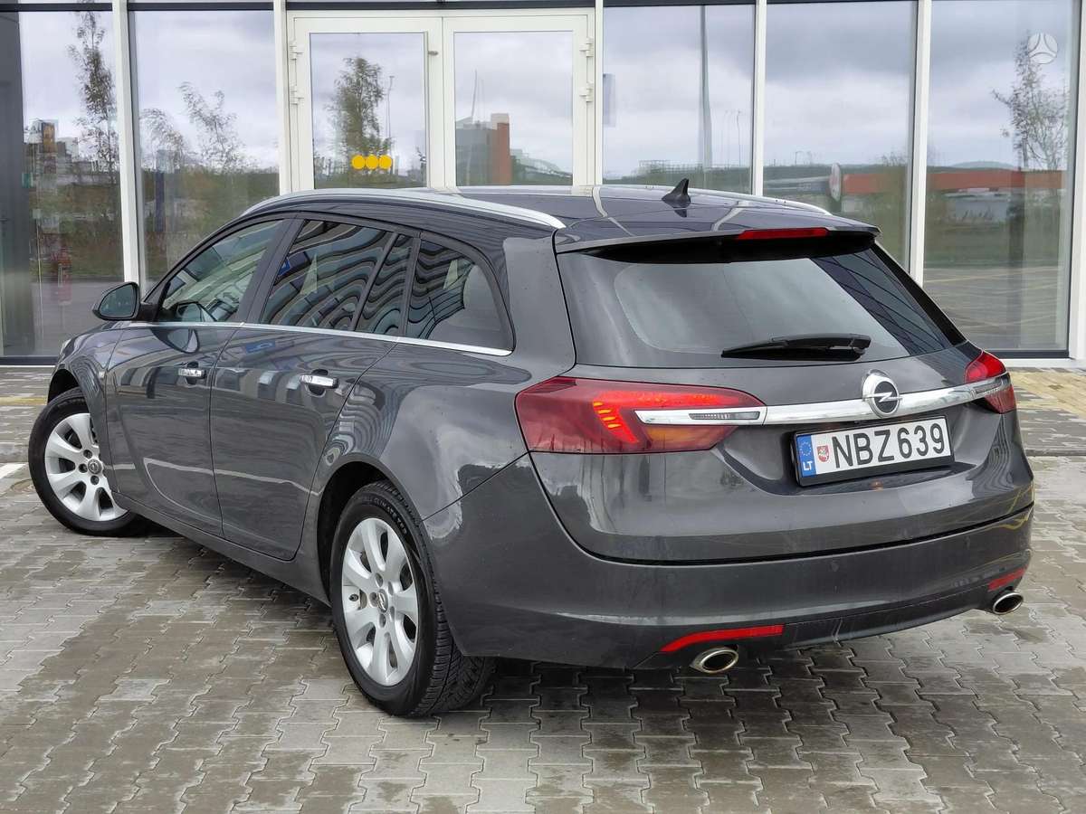 Opel Insignia 2014 — engine 1956 cm³, 194 HP (143kW)