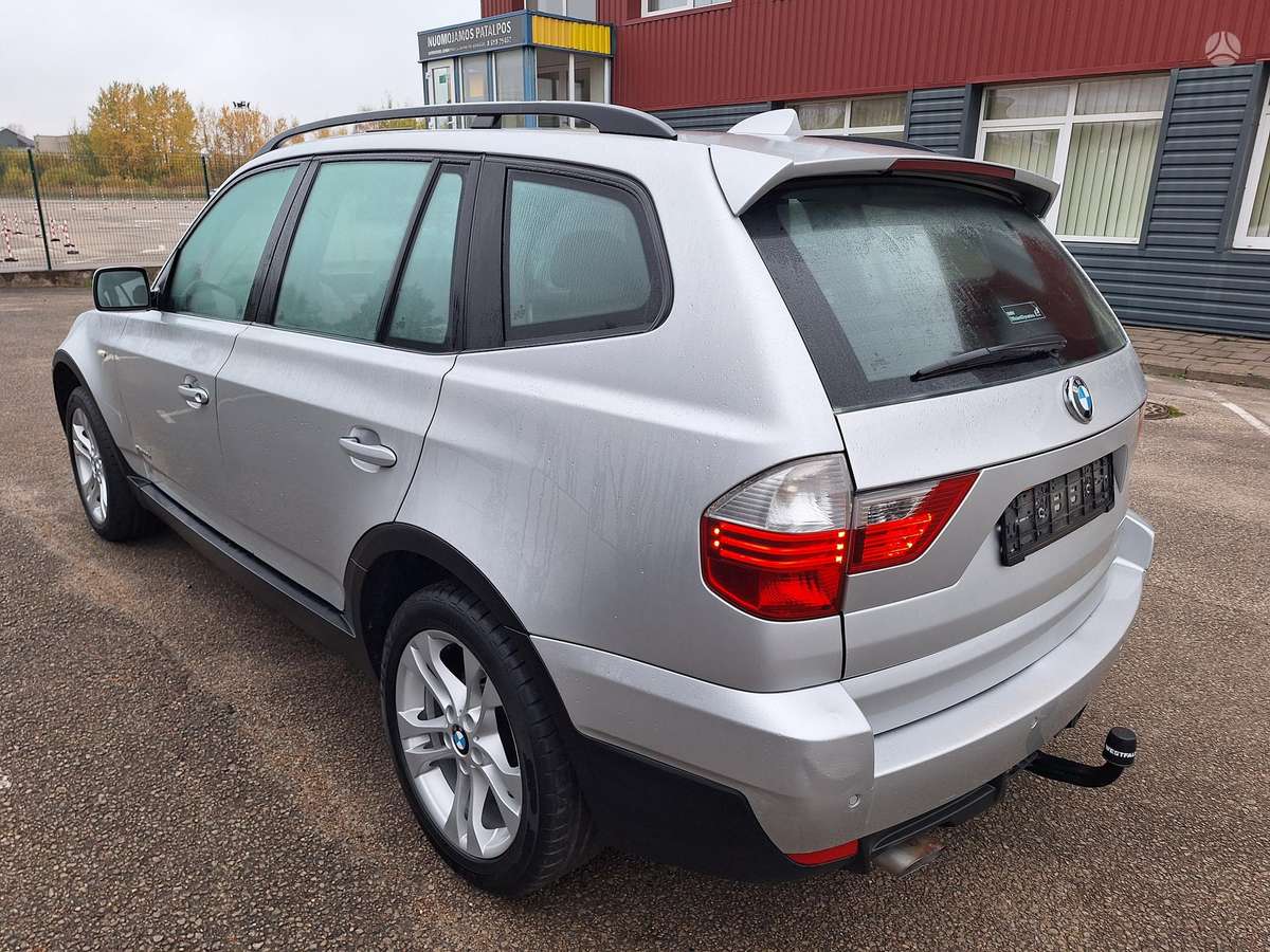 BMW X3 2008 — rear view