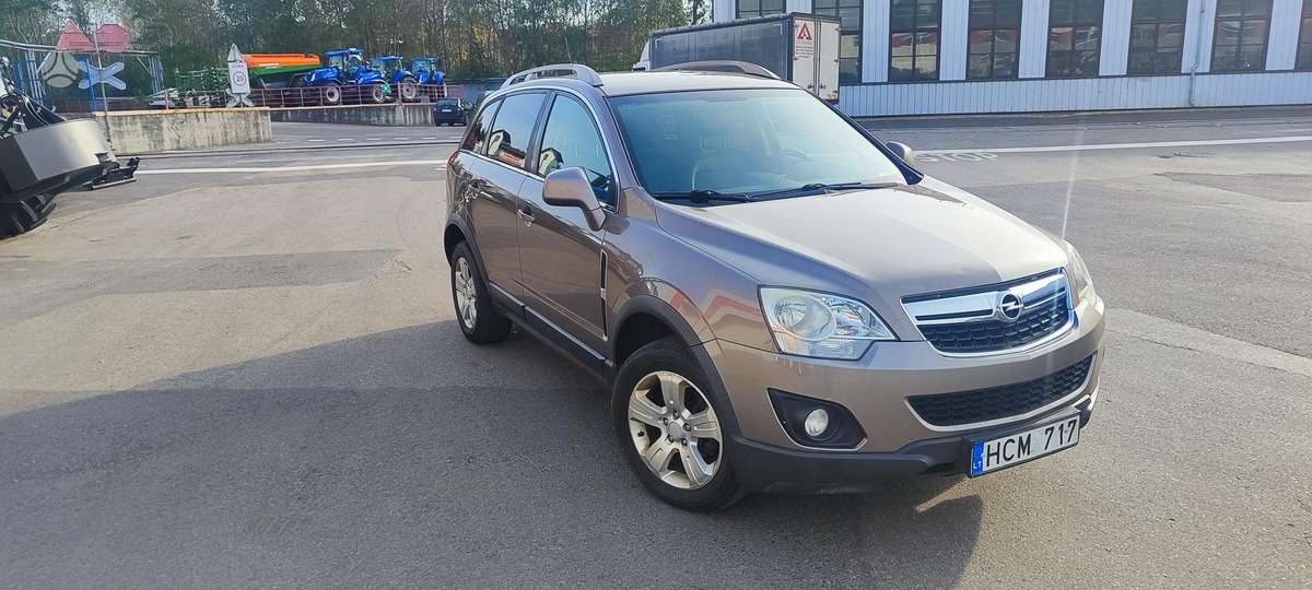 Opel Antara 2014 — вигляд ззаду
