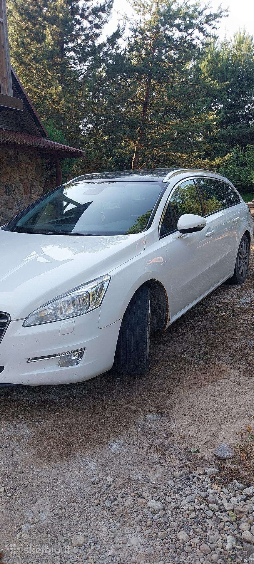Peugeot 508 2014 — rear view