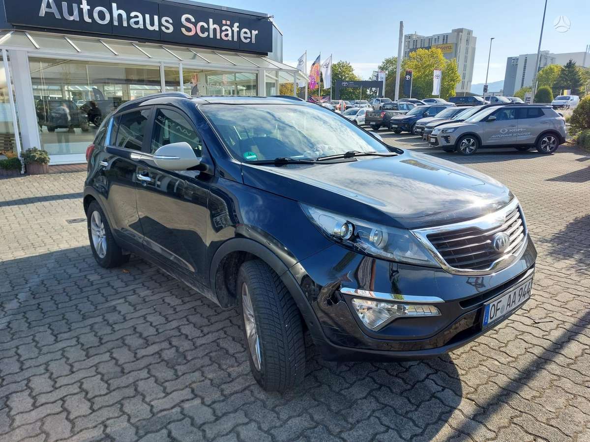 Kia Sportage 2013 — rear view
