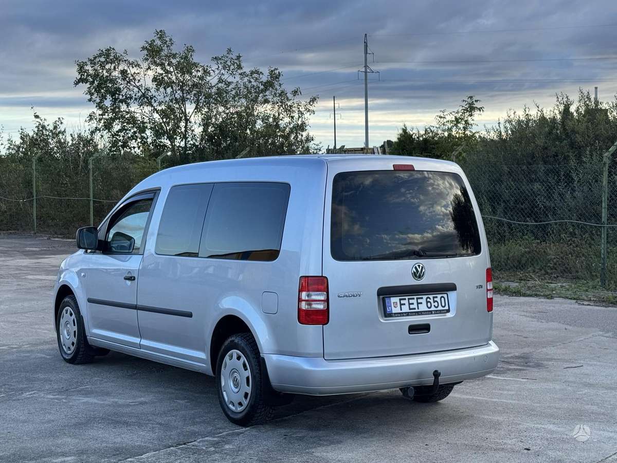 Volkswagen Caddy 2010 — engine 1600 cm³, 102 HP (75kW)