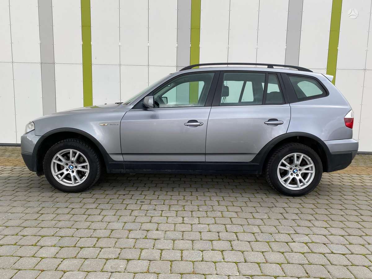 BMW X3 2008 — вигляд ззаду