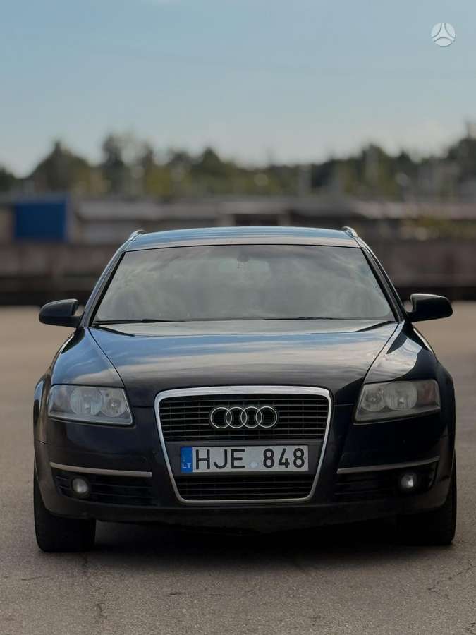 Audi A6 2007 — rear view