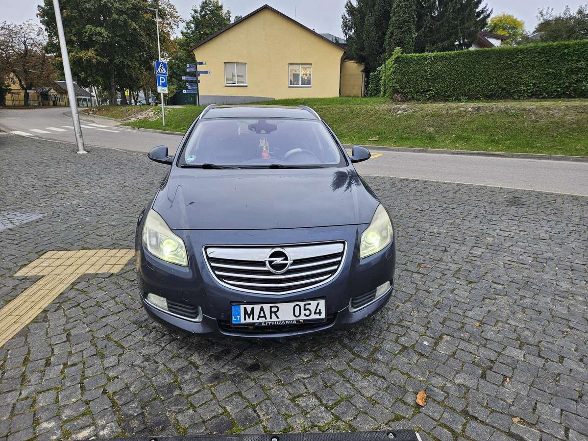 Opel Insignia 2009 — rear view