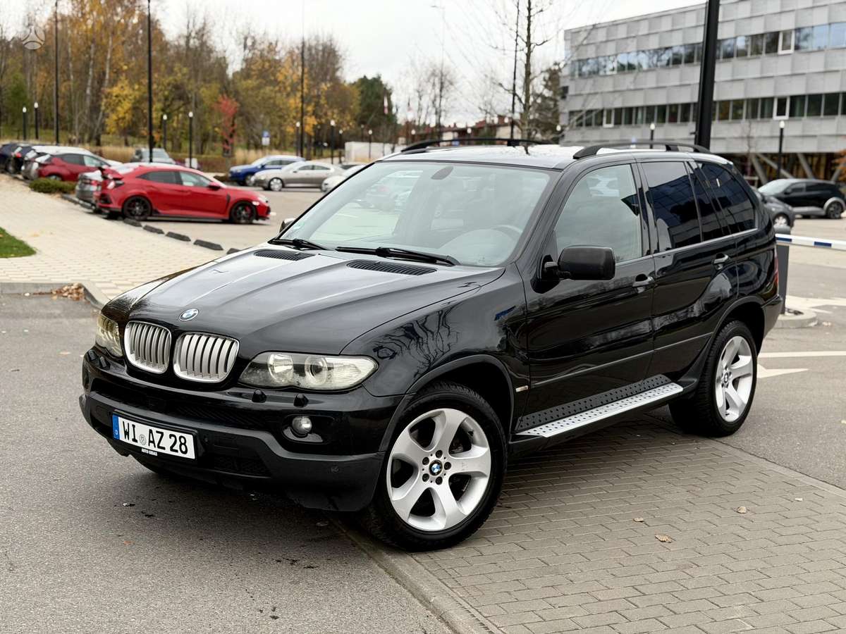BMW X5 2006 — вигляд ззаду