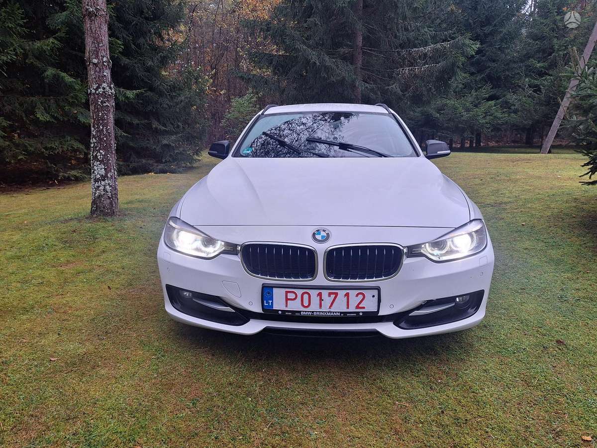 BMW 316 2013 — interior