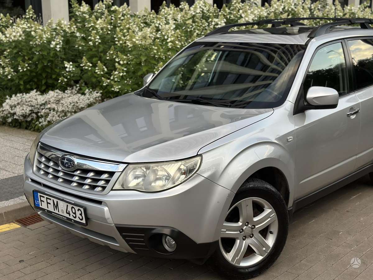 Subaru Forester 2010 — rear view