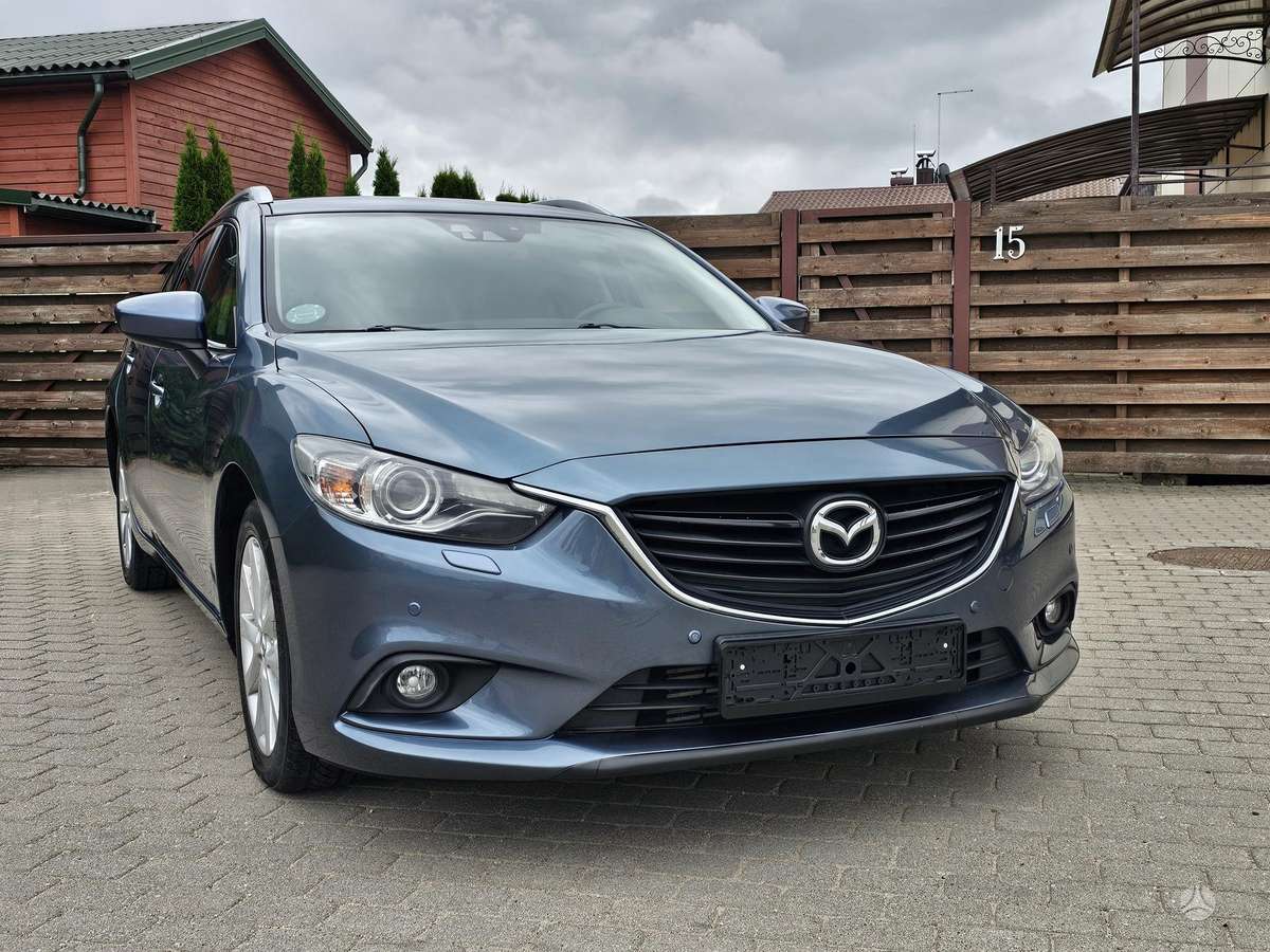 Mazda 6 2014 — rear view