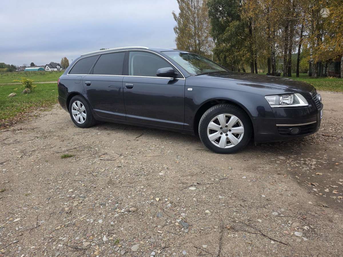 Audi A6 2008 — rear view