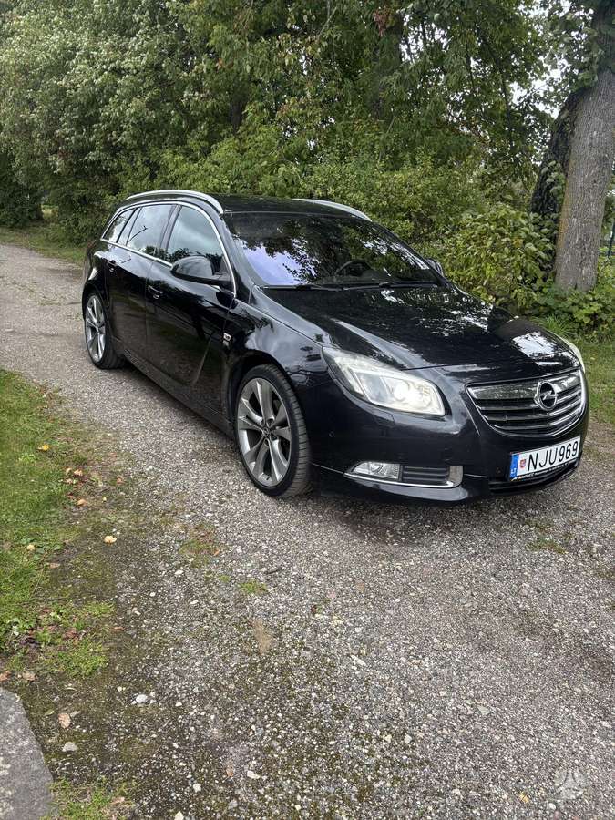 Opel Insignia 2012 — вигляд ззаду