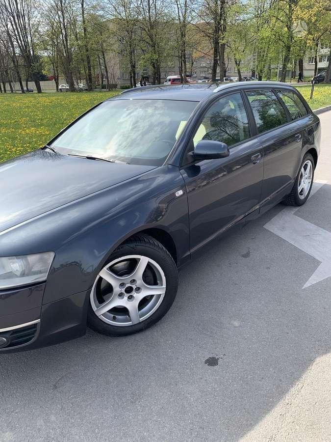 Audi A6 2006 — rear view