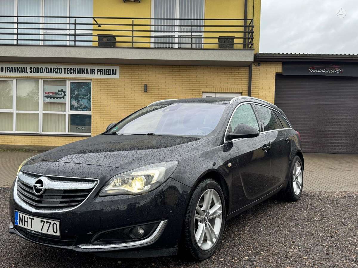 Opel Insignia 2015 — engine 1956 cm³, 170 HP (125kW)