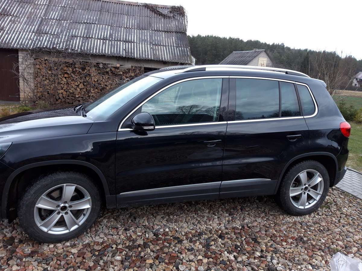 Volkswagen Tiguan 2013 — вигляд ззаду