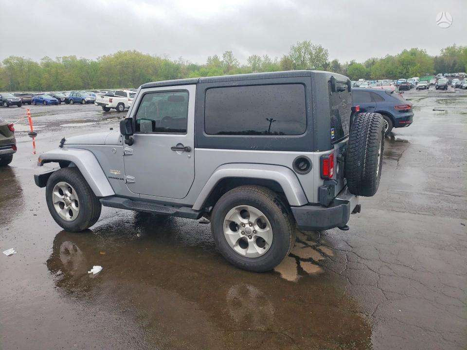Jeep Wrangler 2014 — rear view