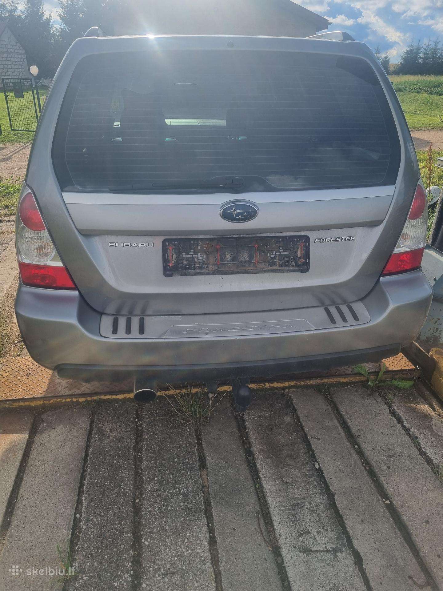 Subaru Forester 2007 — engine 2000 cm³, 158 HP (116kW)