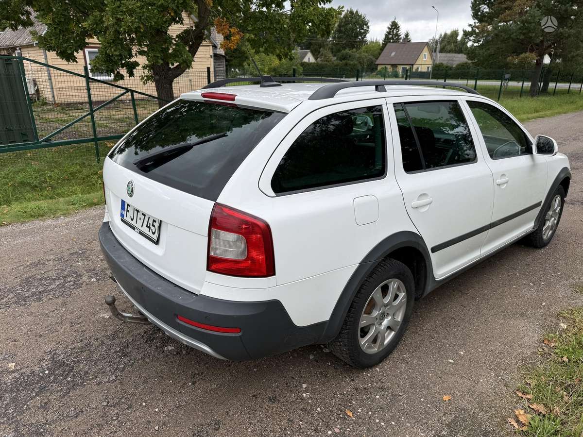 Skoda Octavia 2010 — rear view