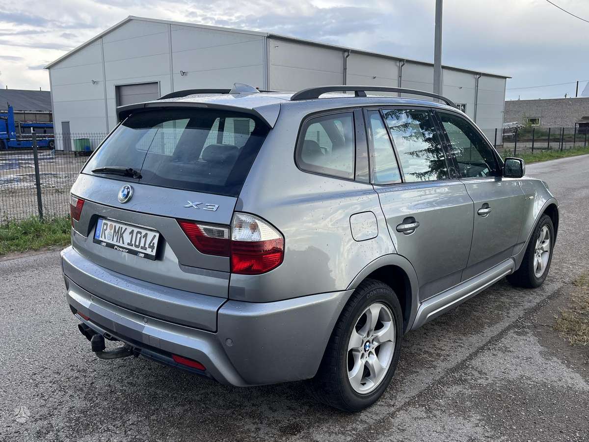 BMW X3 2007 — двигун 2993 cm³, 218 HP (160kW)