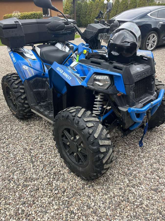 Polaris Scrambler 2015 — вигляд ззаду