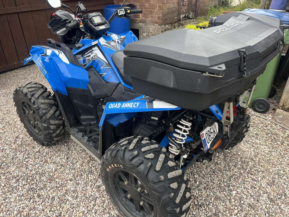 Polaris Scrambler 2015 — двигун 850 cm³